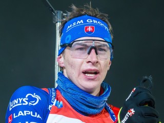 Jakub Borguľa počas pretekov v Novom Meste na Morave