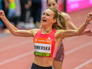 Slovenská reprezentantka Lenka Gymerská.