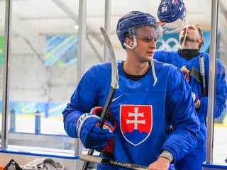 Martin Pospíšil po tréningu na olympijskom ľade v Miláne. 