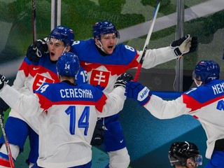 Hokejisti Slovensko počas ZOH 2026.