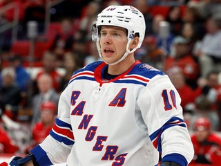 Artemij Panarin v drese New York Rangers.