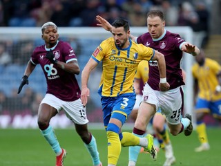 Fotka zo zápasu Burnley - Mansfield.