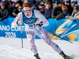 Na snímke slovenský bežec na lyžiach Tomáš Cenek.