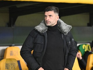 Tréner Žiliny Pavol Staňo.