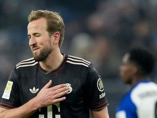 Na archívnej snímke z 31. januára 2026 anglický futbalový kanonier Harry Kane z Bayernu Mníchov.