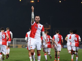 Hráči Slavie Praha