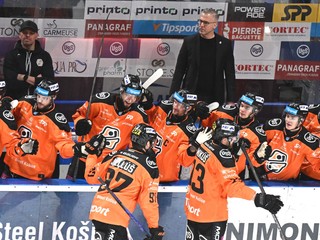 Radosť hráčov Košíc.