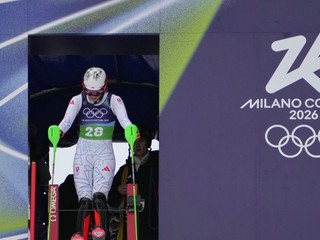 Petra Vlhová počas ZOH 2026.