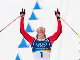 Johannes Hösflot Kläbo sa teší z triumfu na ZOH 2026.