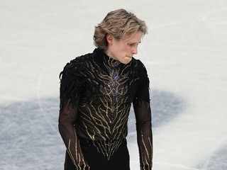 Ilia Malinin smútil po voľnej jazde.