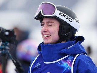 Elis Lundholm počas ZOH 2026.