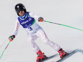 Paralpský lyžiar Marek Kubačka.