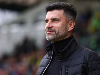 Na snímke hlavný tréner MŠK Žilina Pavol Staňo.