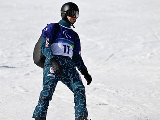 Slovenský reprezentant v parasnoubordingu Adam Krupa.