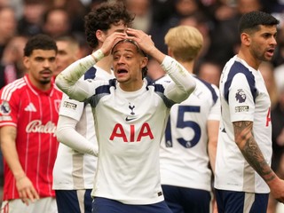 Futbalisti Tottenhamu Hotspur.