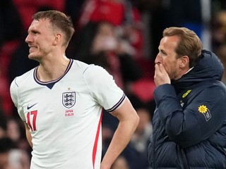 Sklamaní futbalisti Anglicka.
