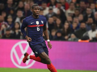 Paul Pogba v drese Francúzska.