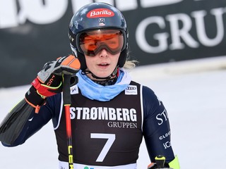 Americká lyžiarka Mikaela Shiffrinová.