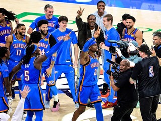 Hráči Oklahoma City.