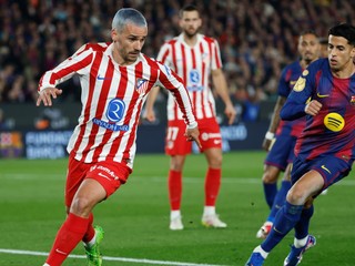Antoine Griezmann a Joao Cancelo.