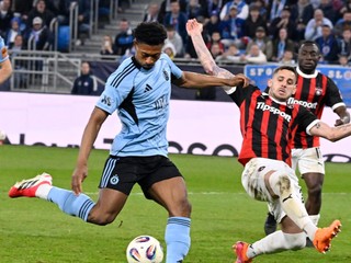Fotka zo zápasu Slovan - Trnava.