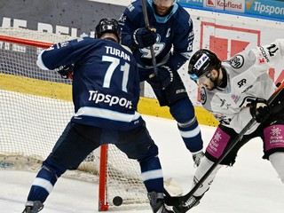 Fotka zo zápasu HC Slovan Bratislava - HC Košice.