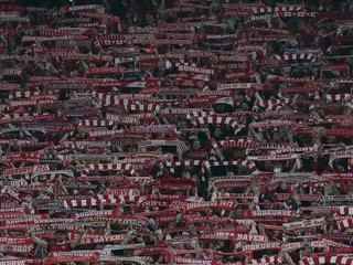 Fanúšikovia Bayernu.