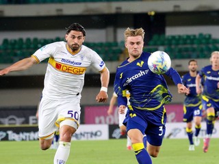 Fotka zo zápasu Hellas Verona - Lecce.