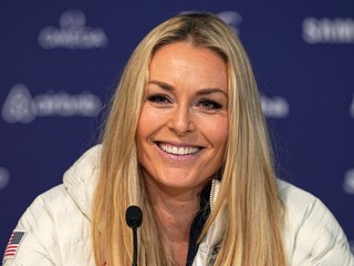 Americká lyžiarka Lindsey Vonnová.