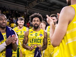 Momentka zo zápasu Levice - Spišskí Rytieri.