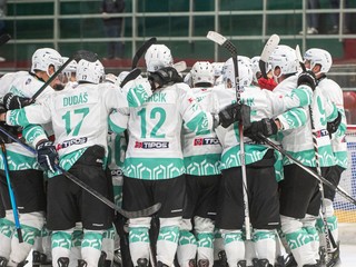 Hokejisti HK Skalica. 