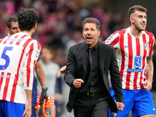 Tréner Atlética Madrid Diego Simeone.