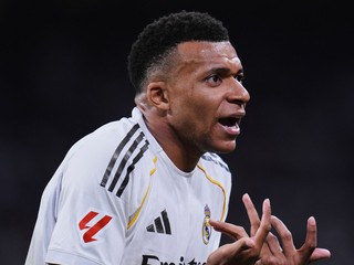 Na snímke hráč Realu Madrid Kylian Mbappé.
