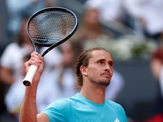 Alexander Zverev po víťazstve v 2. kole na turnaji v Madride.