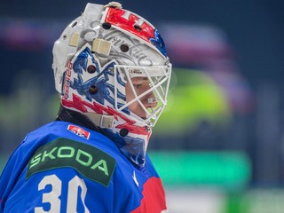 Adam Gajan na MS v hokeji 2026.