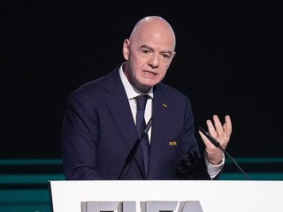 Prezident Medzinárodnej futbalovej federácie Gianni Infantino.