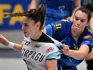 María Sancha Gonzálezová (Guerdes) a Anastasiia Lazoraková (Michalovce).