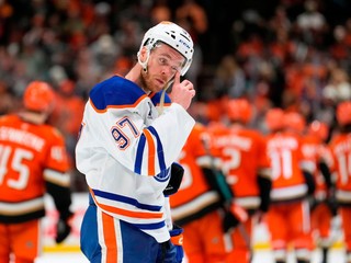 Connor McDavid po vypadnutí v play off.