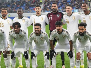 Futbalisti Saudskej Arábie.
