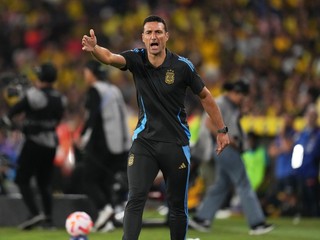 Tréner Lionel Scaloni.