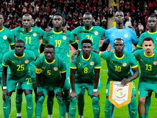 Futbalisti Senegalu.