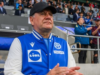 Tréner slovenskej futbalovej reprezentácie Vladimír Weiss st.