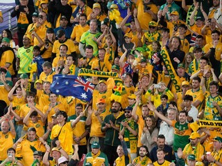 Fanúšikovia Austrálie počas MS vo futbale 2026.