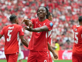 Futbalisti Švajčiarska. 