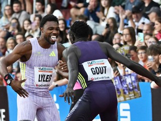 Noah Lyles a Gout Gout.