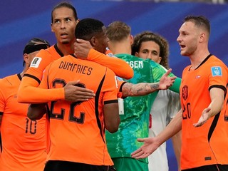Futbalisti Holandska oslavujú triumf nad Tuniskom na MS 2026.