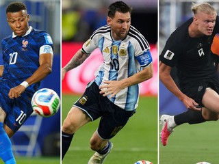 Mbappé, Messi. Haaland.