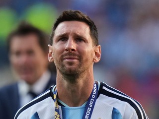 Lionel Messi po prehre vo finále MS 2026.