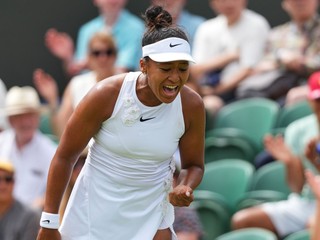 Naomi Osaková počas Wimbledonu 2026.