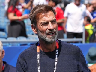 Tréner Jürgen Klopp.